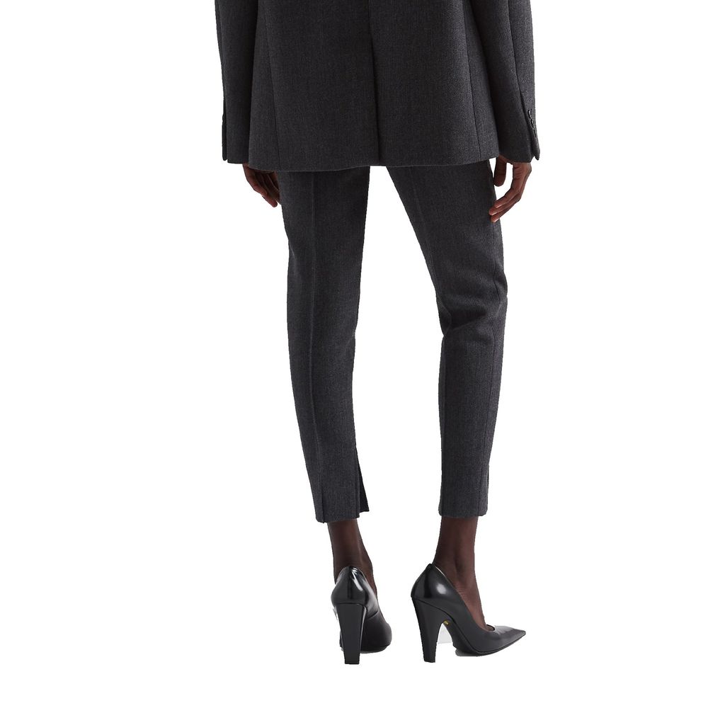 Pantalon de Costume Femme Prada Gris en Élasthanne