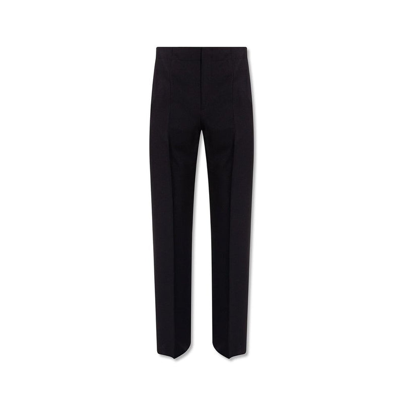 Salvatore Ferragamo Blue Cotton Casual Pants