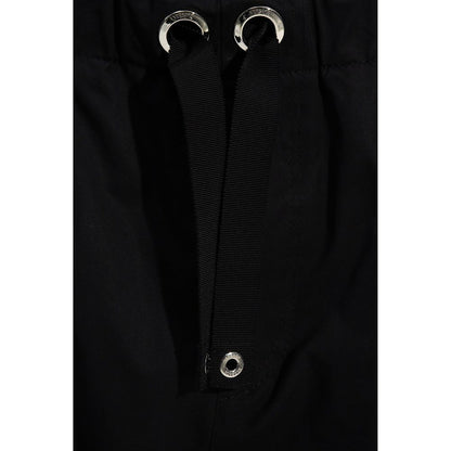 Versace Zwarte Katoenen Casual Broek