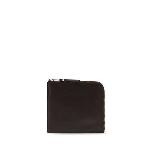 Comme Des Garçons Portefeuille Bos Taurus en cuir de veau noir