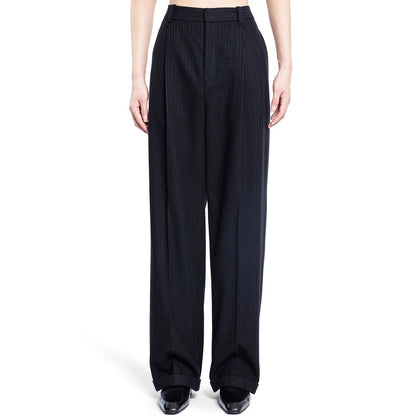 Saint Laurent Zwarte Kasjmier Casual Broek