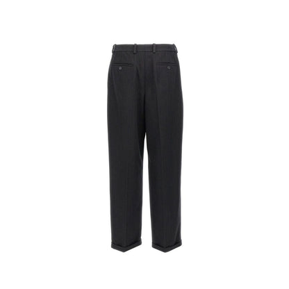 Saint Laurent Zwarte Kasjmier Casual Broek