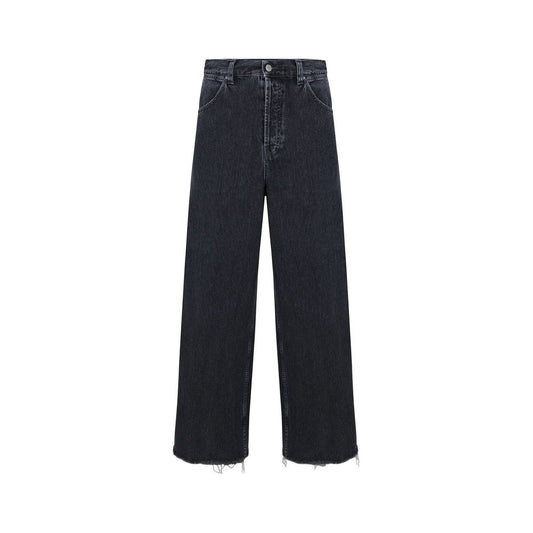 Gucci zwarte katoenen jeans van denim