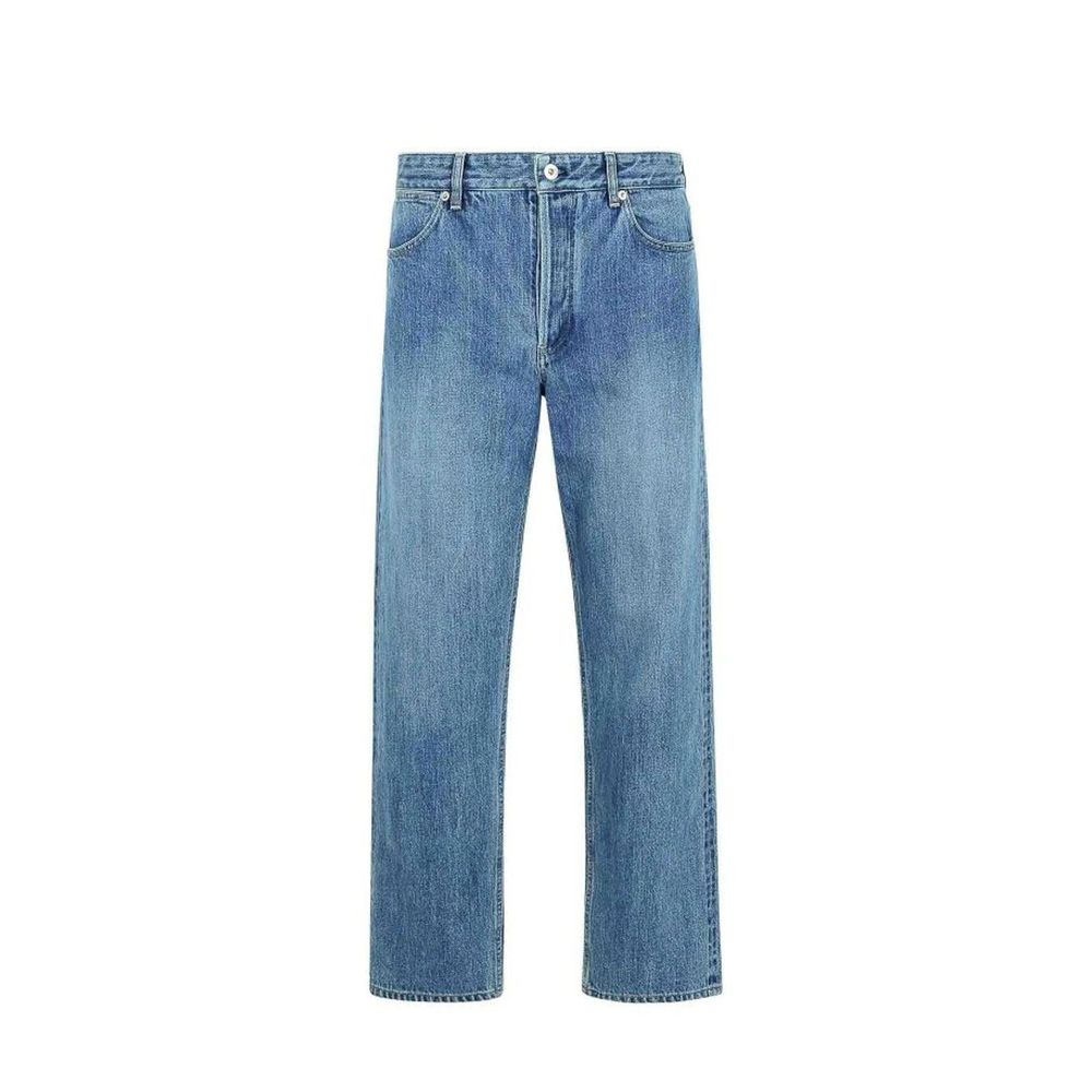 Jean droit en coton bleu Jil Sander