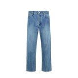 Jean droit en coton bleu Jil Sander