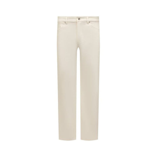 Jil Sander Witte Katoenen Jeans Denim