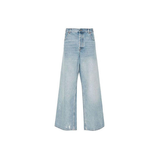 Valentino Blue Cotton Jeans Denim for Men
