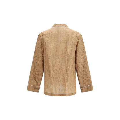 Dolce & Gabbana Beige Linen Robe