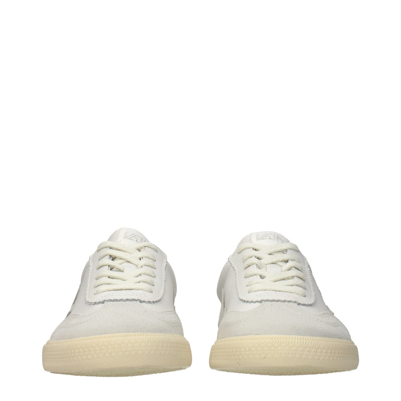 Veja White Leather Sneakers for Men