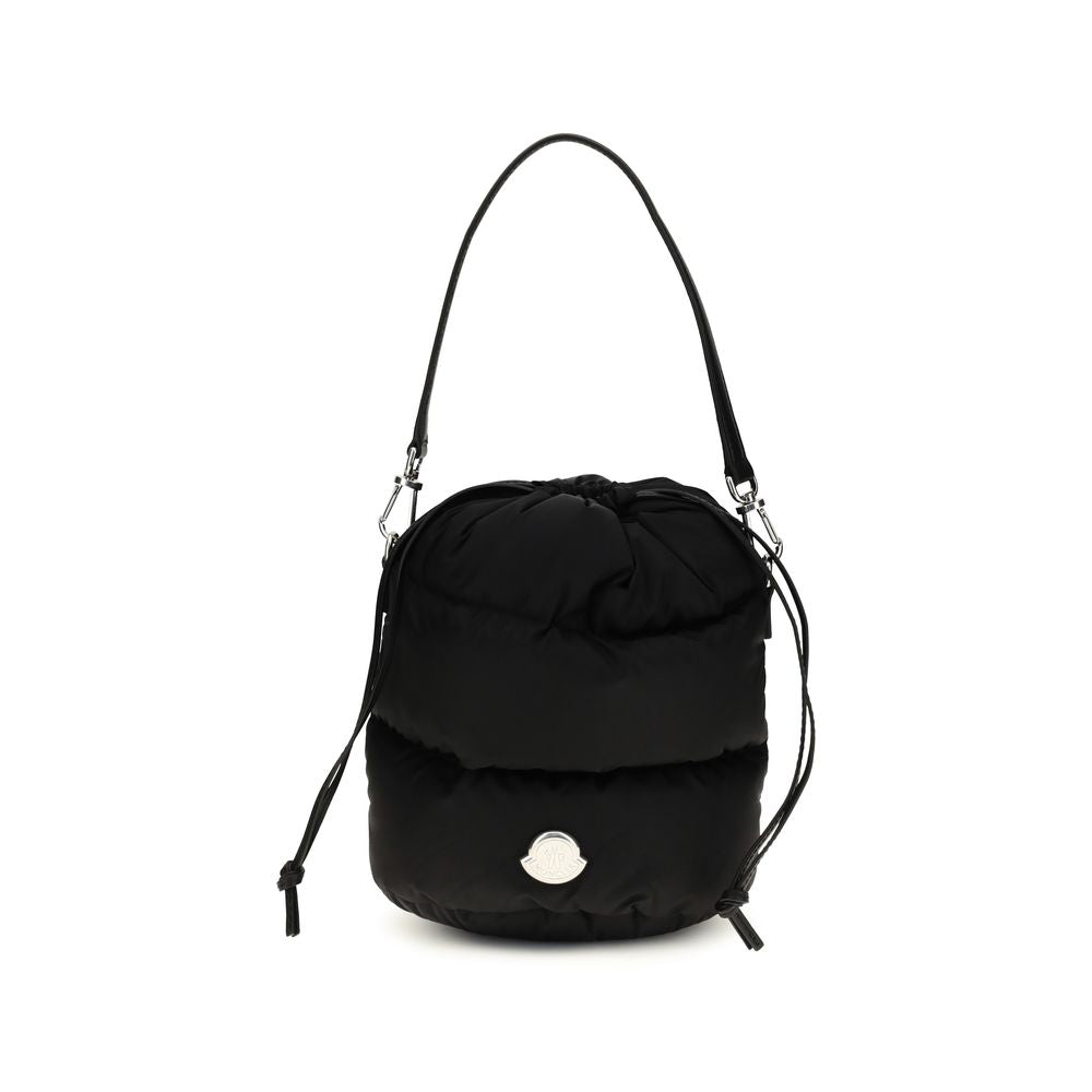Moncler Caradoc Black Polyamide Bucket Bag