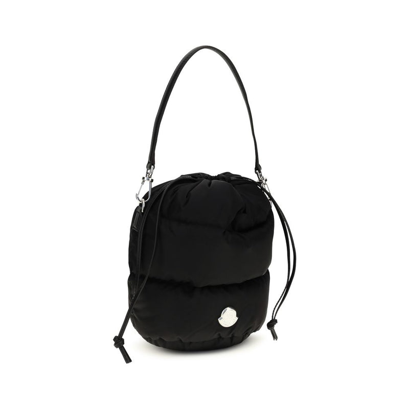 Moncler Caradoc Black Polyamide Bucket Bag