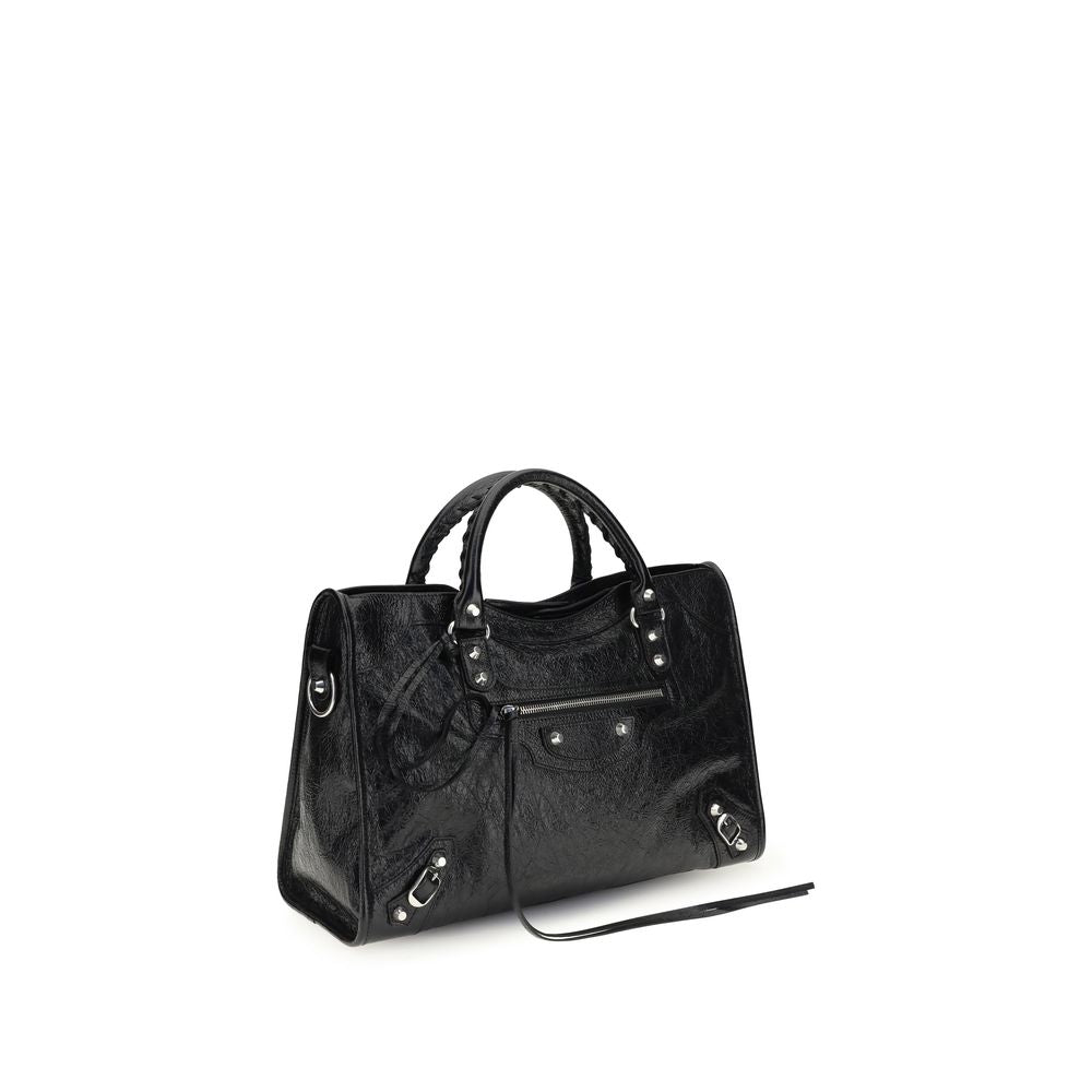 Balenciaga Black Lamb Ovis Aries Shoulder Bag