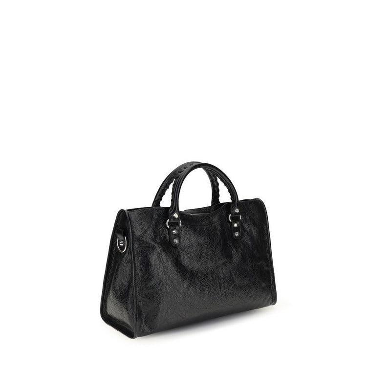 Balenciaga Black Lamb Ovis Aries Shoulder Bag