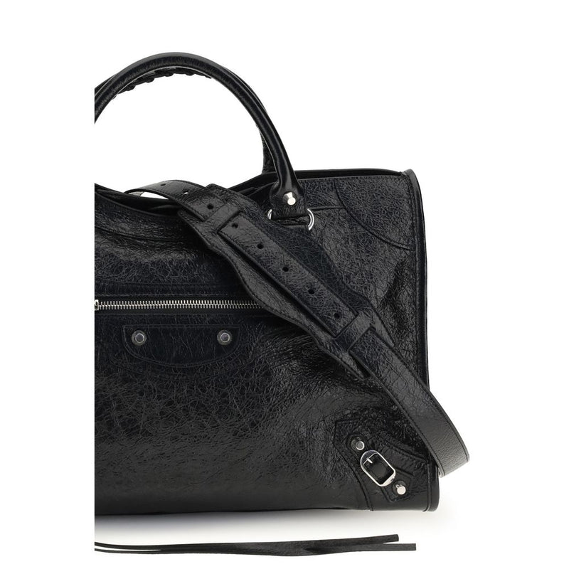 Balenciaga Black Lamb Ovis Aries Shoulder Bag