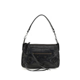 Balenciaga Black Lambskin Ovis Aries Shoulder Bag