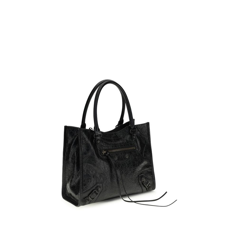 Balenciaga Black Lamb Ovis Aries Shoulder Bag