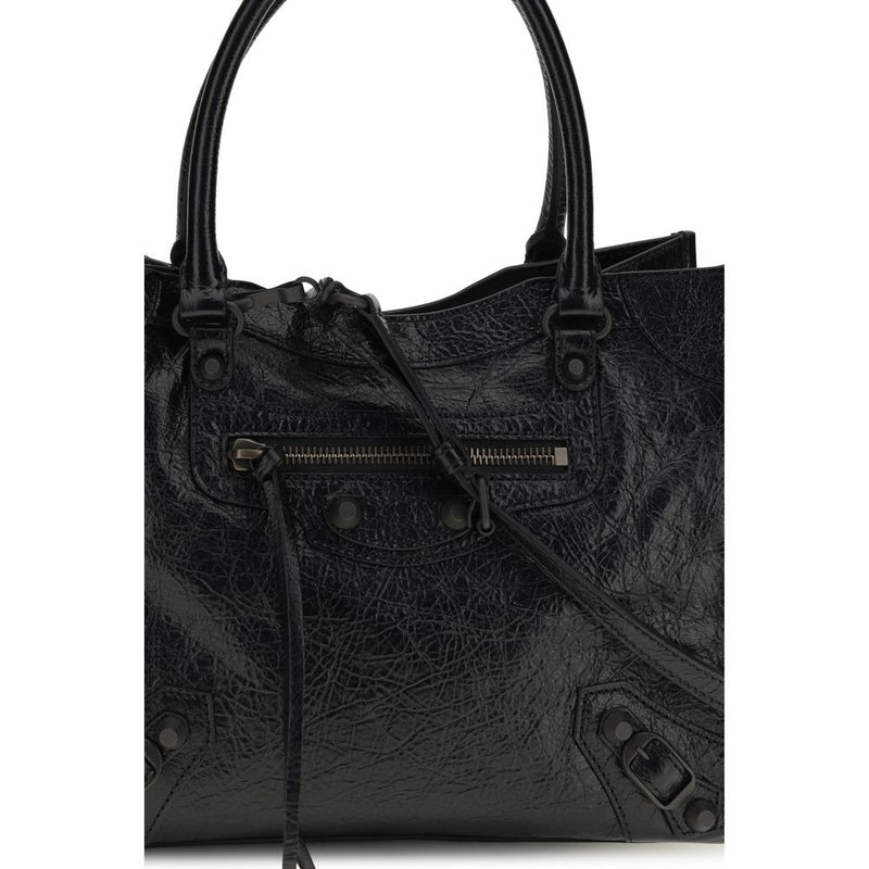 Balenciaga Black Lamb Ovis Aries Shoulder Bag