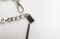 Dolce & Gabbana Silver Brass Chain Dice DG Logo EmbellishedCharm Bracelet