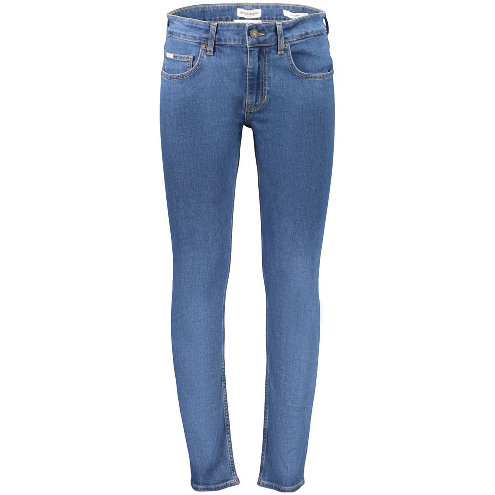 Guess Jeans G12 Blue Cotton Skinny Fit Men's Jean