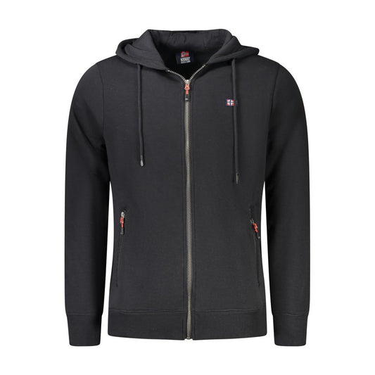 Sweatshirt en coton noir Norway 1963