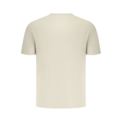 T-shirt Hugo Boss beige en coton pour homme