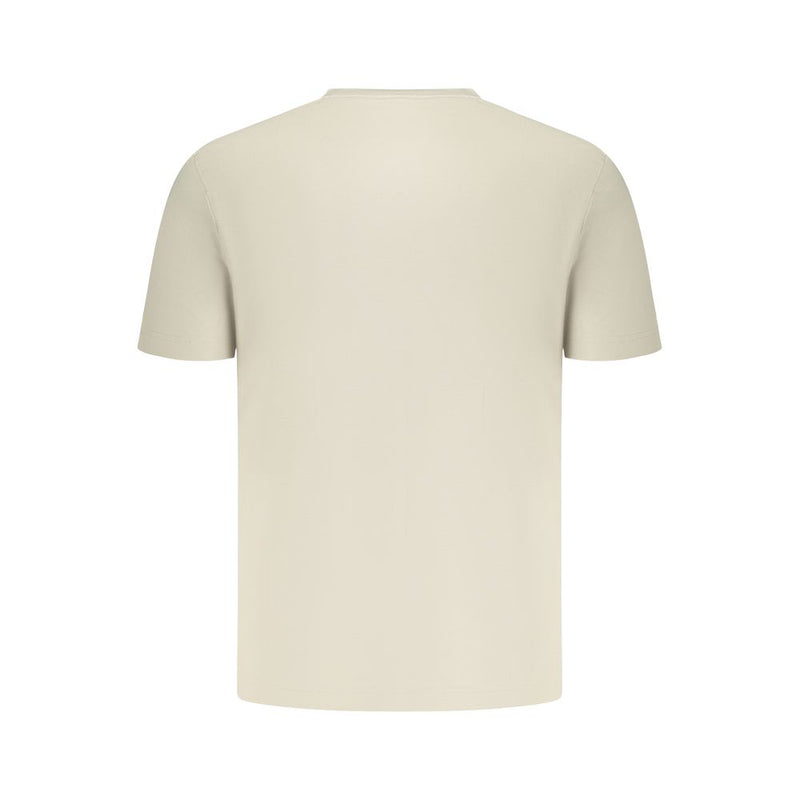 Hugo Boss Beige Cotton Men's T-Shirt - Timeless Style