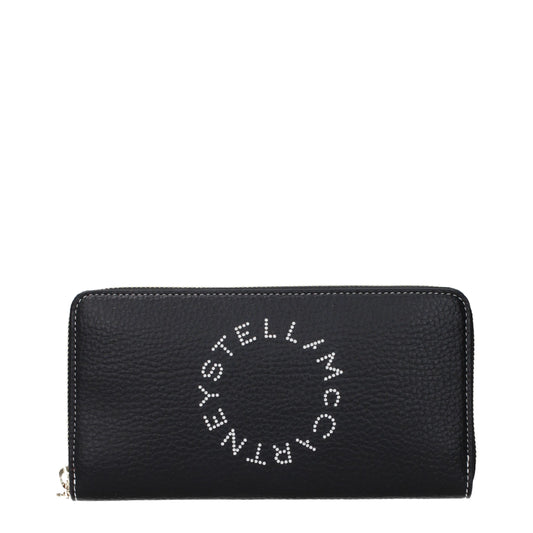 Stella McCartney Black Eco Leather Wallet