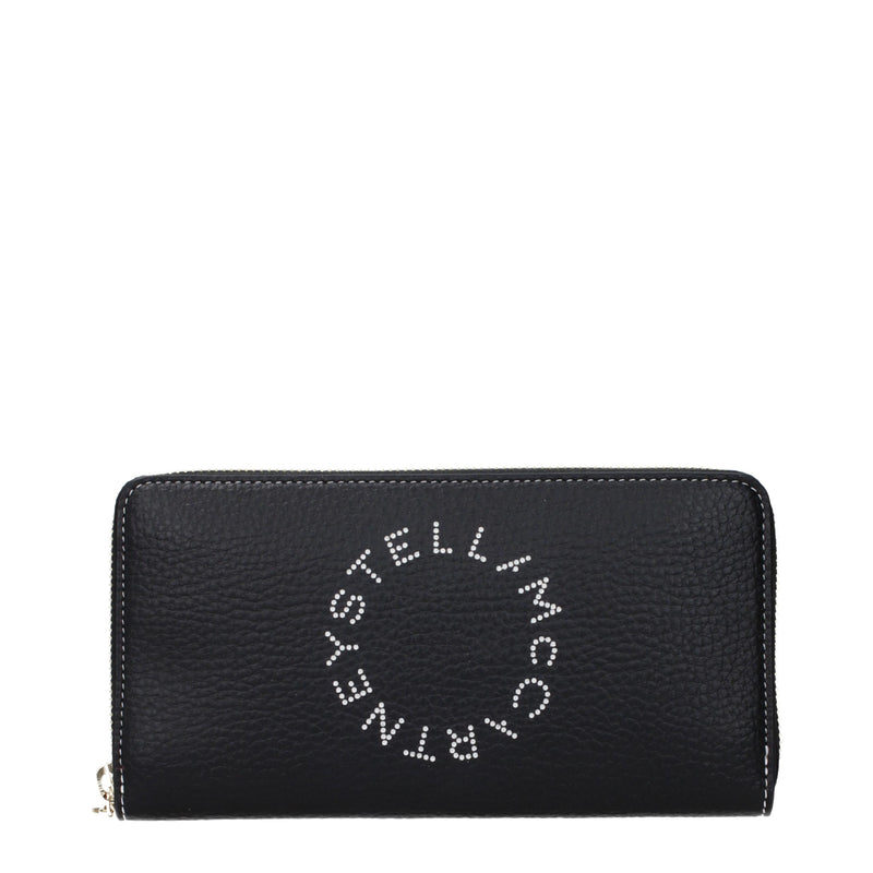 Stella McCartney Black Eco Leather Wallet