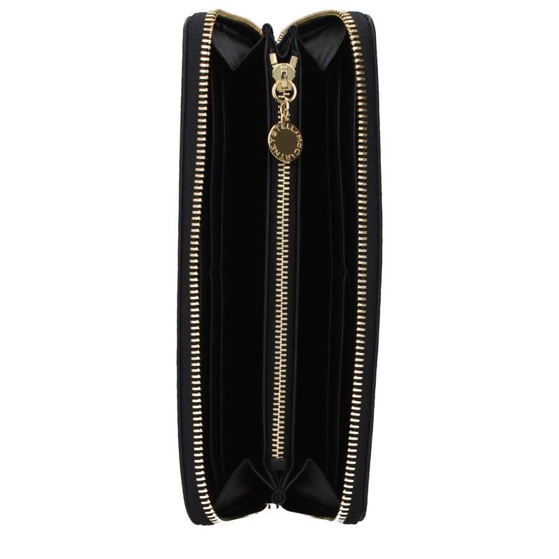 Stella McCartney Black Eco Leather Wallet