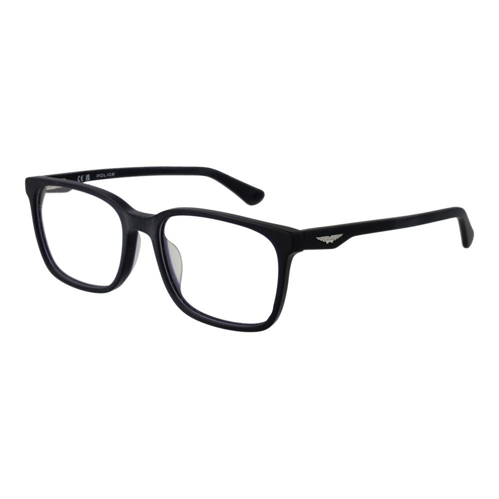 Lunettes en Acétate de Cellulose Bleues Police
