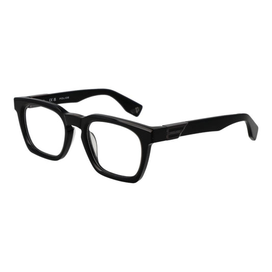 Lunettes en Acétate de Cellulose Noires Police pour Hommes