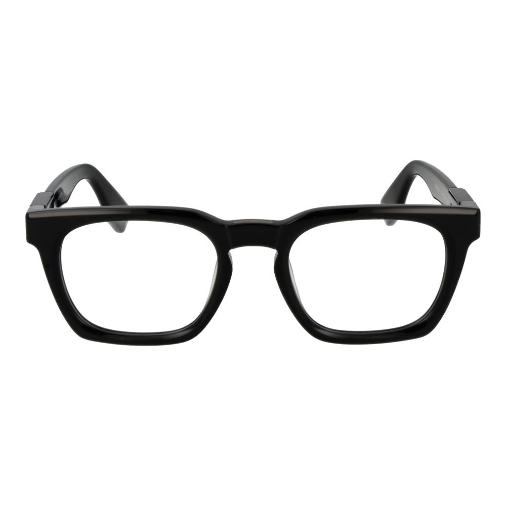 Lunettes en Acétate de Cellulose Noires Police pour Hommes
