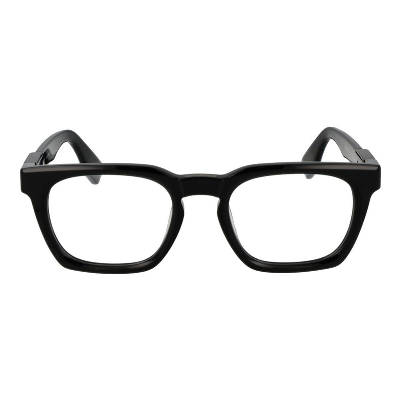 Lunettes en Acétate de Cellulose Noires Police pour Hommes