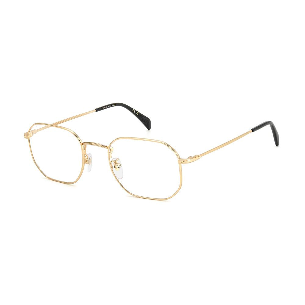 Lunettes en Métal Or David Beckham - Modèle Carré