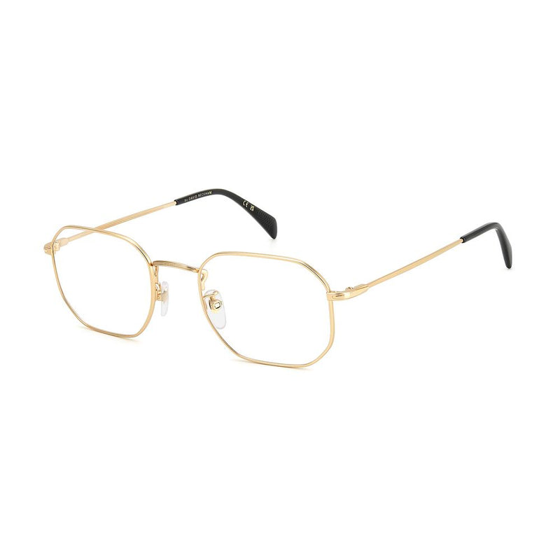 Lunettes en Métal Or David Beckham - Modèle Carré