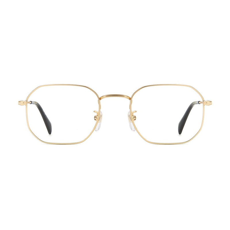 Lunettes en Métal Or David Beckham - Modèle Carré