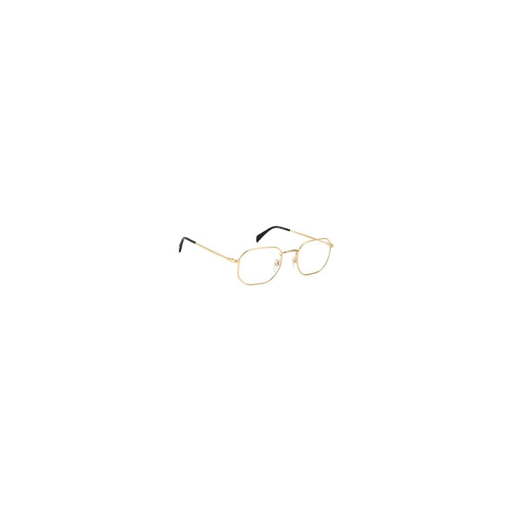 Lunettes en Métal Or David Beckham - Modèle Carré