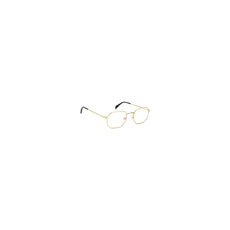 Lunettes en Métal Or David Beckham - Modèle Carré