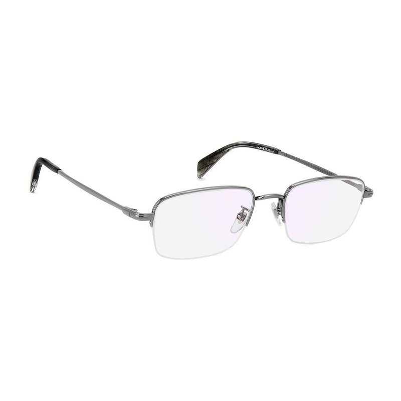 Lunettes en Titane Grises David Beckham - Modèle Rectangle