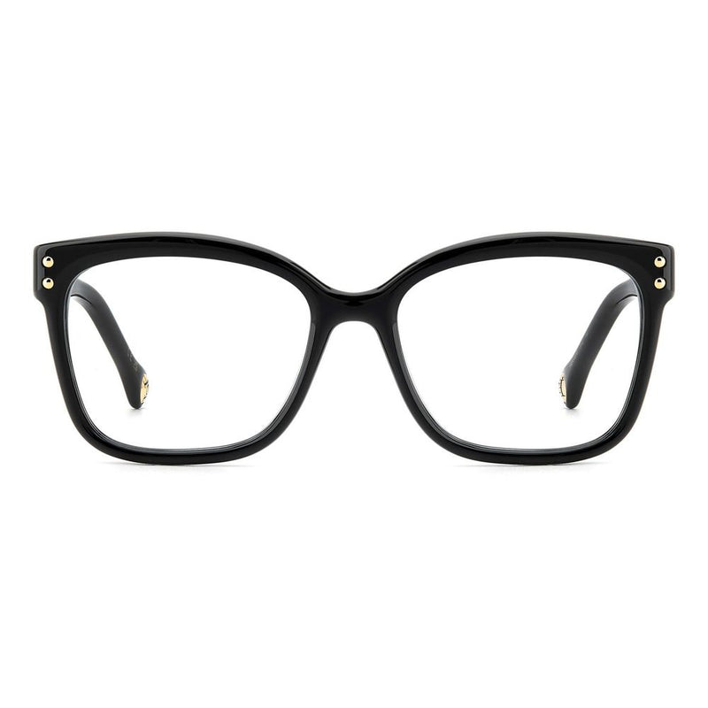 Carolina Herrera Black Acetate Butterfly Glasses (Frames)
