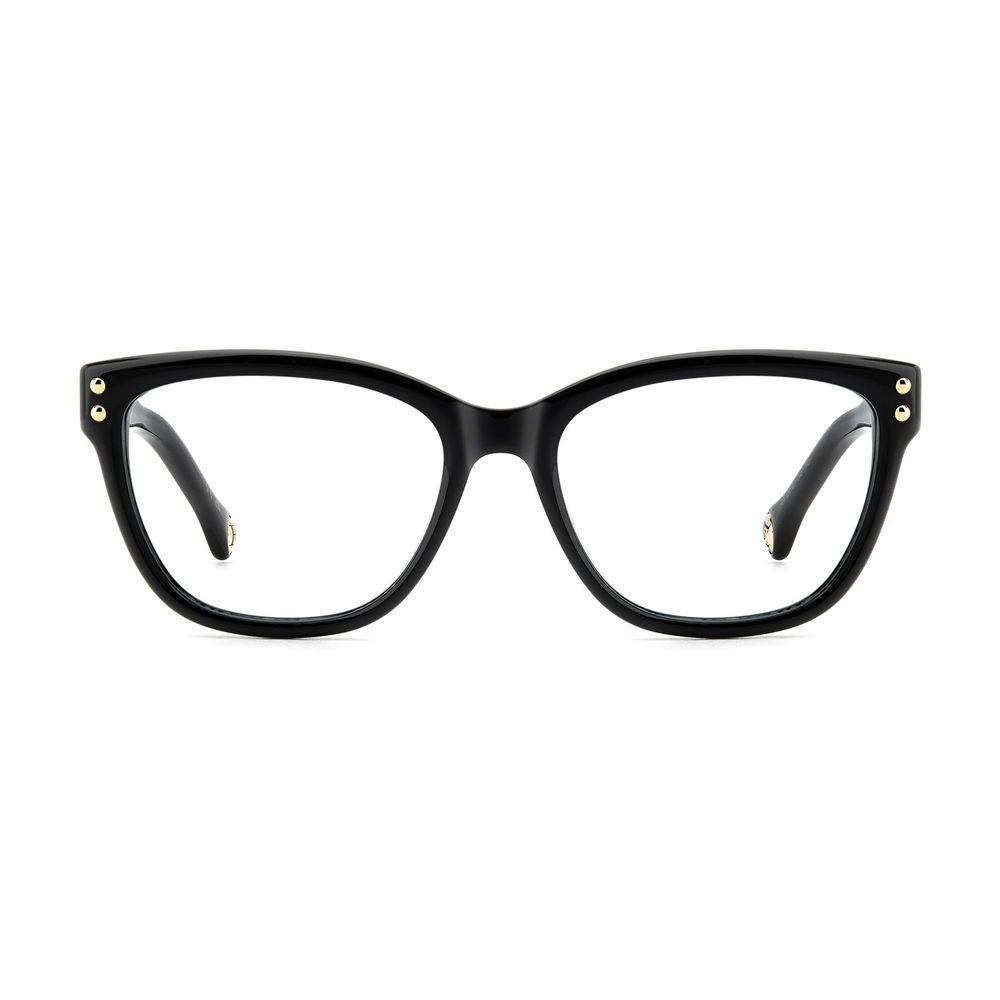Carolina Herrera Black Plastic Cat Eye Glasses (Frames)