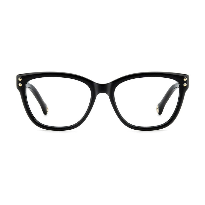 Carolina Herrera Black Plastic Cat Eye Glasses (Frames)