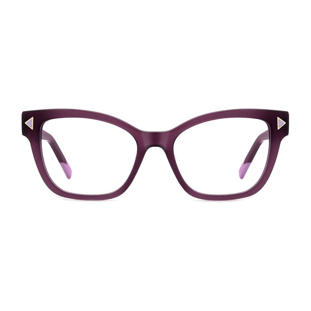 Missoni Purple Acetate Square Glasses Frames for Women