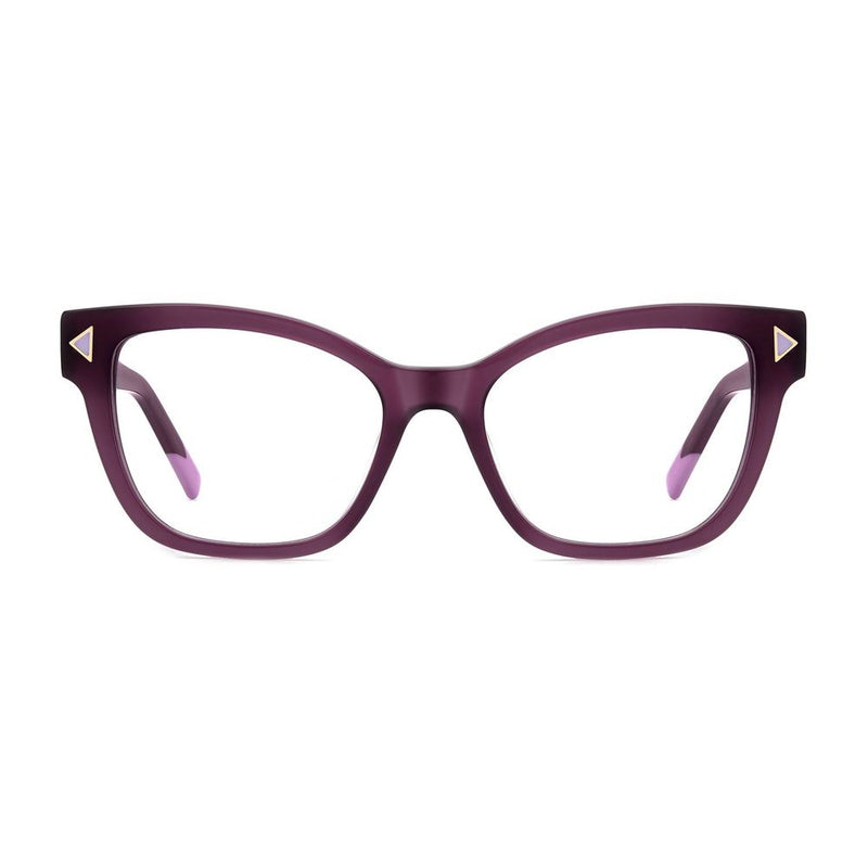 Missoni Purple Acetate Square Glasses Frames for Women