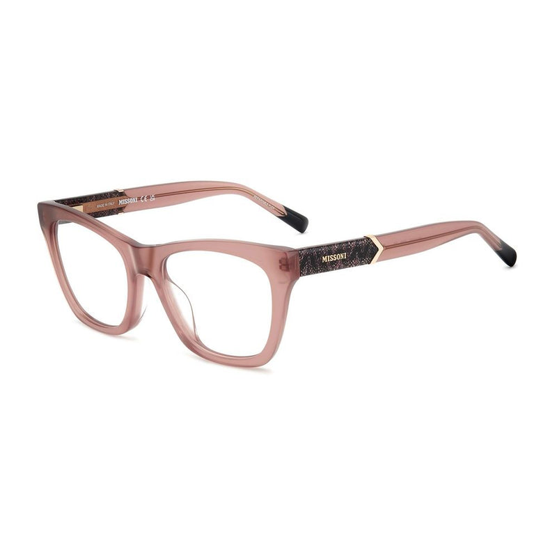 Missoni Pink Acetate Cat Eye Glasses Frames for Women