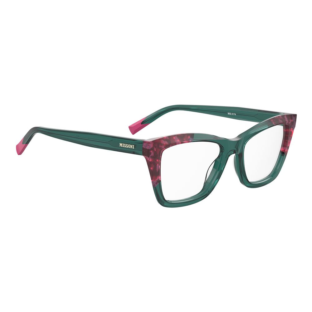 Missoni Turquoise Cat Eye Acetate Glasses (Frames)