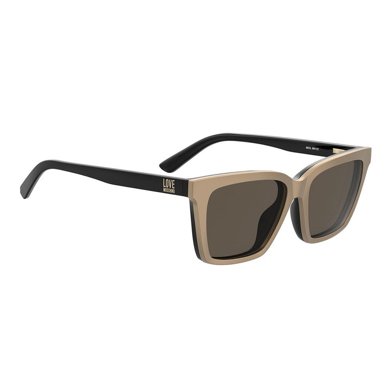 Love Moschino Black Acetate Butterfly Glasses (Frames)
