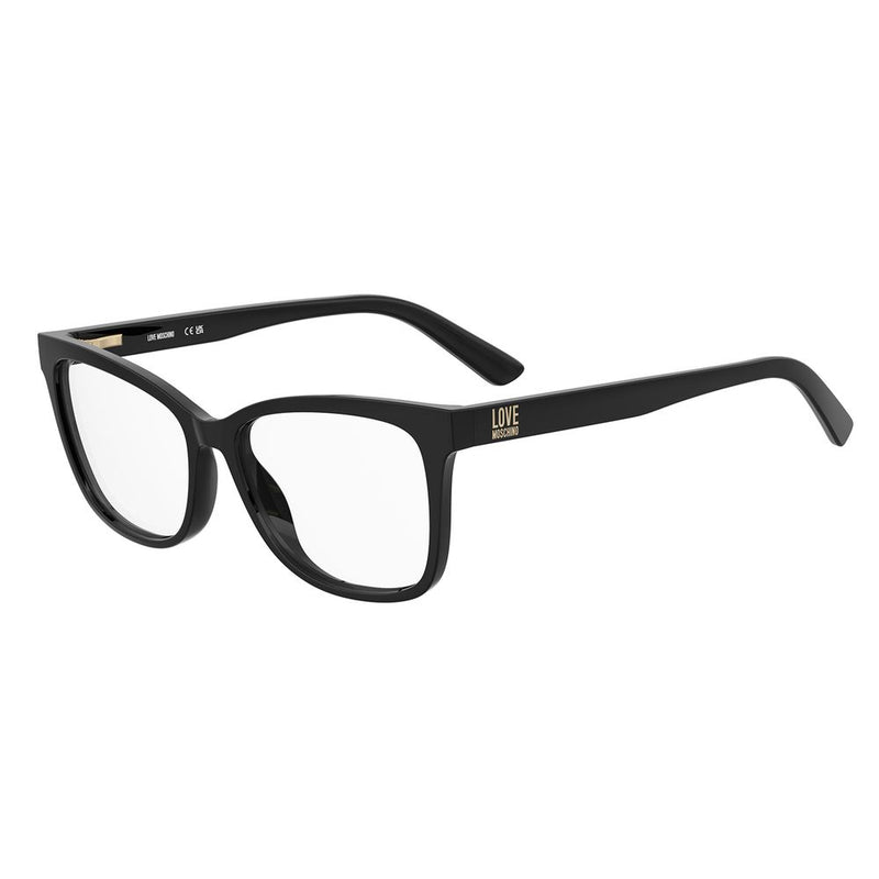 Love Moschino Black Plastic Cat Eye Glasses (Frames)