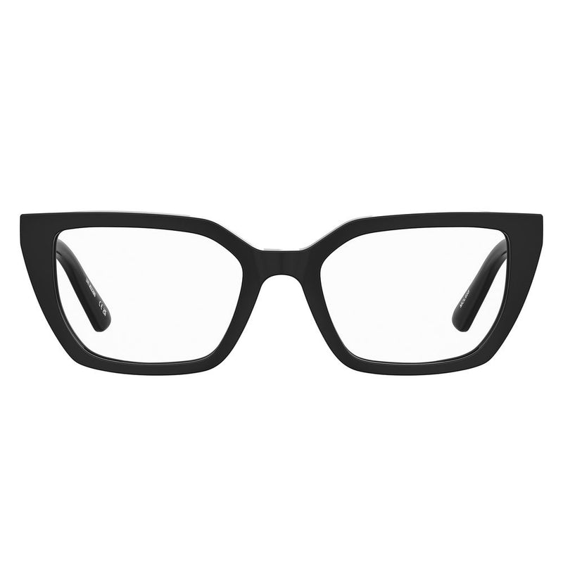 Love Moschino Black Acetate Square Glasses (Frames)