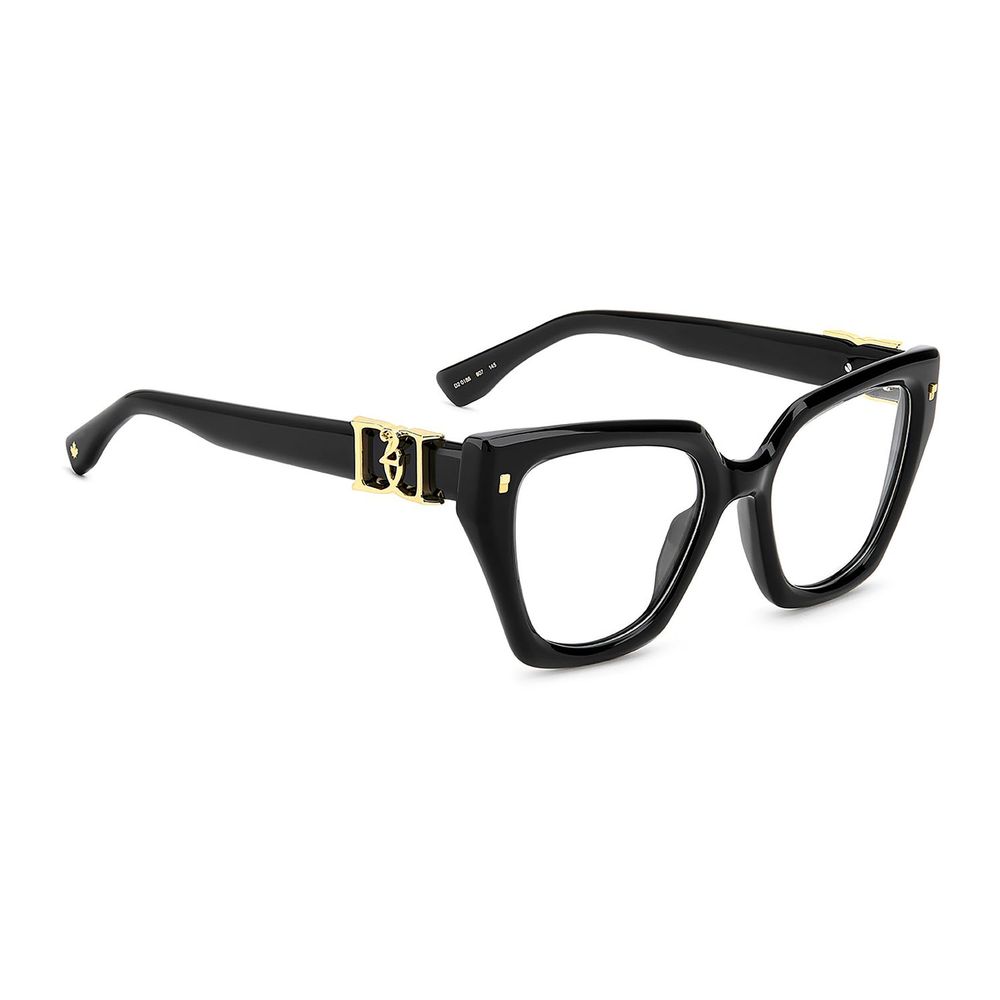Lunettes Dsquared² en acétate noir (monture)